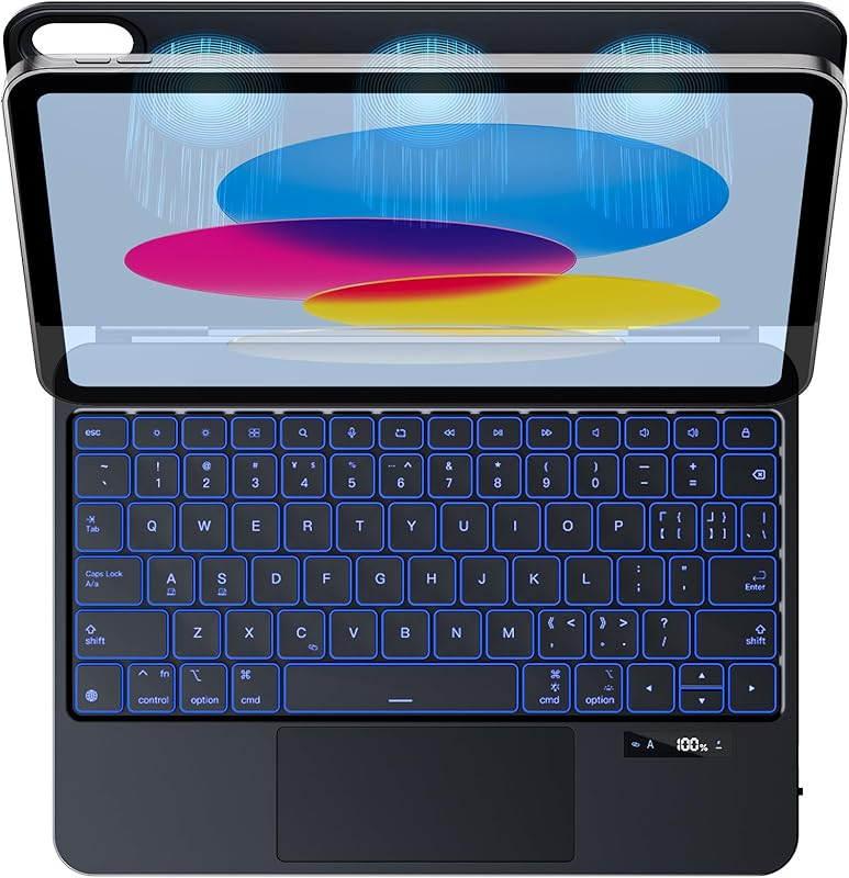 JUQITECH Keyboard 10 9 inch Multi Touch Cantilever