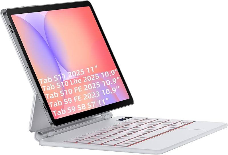 JUQITECH Keyboard Floating Cantilever Magnetic White